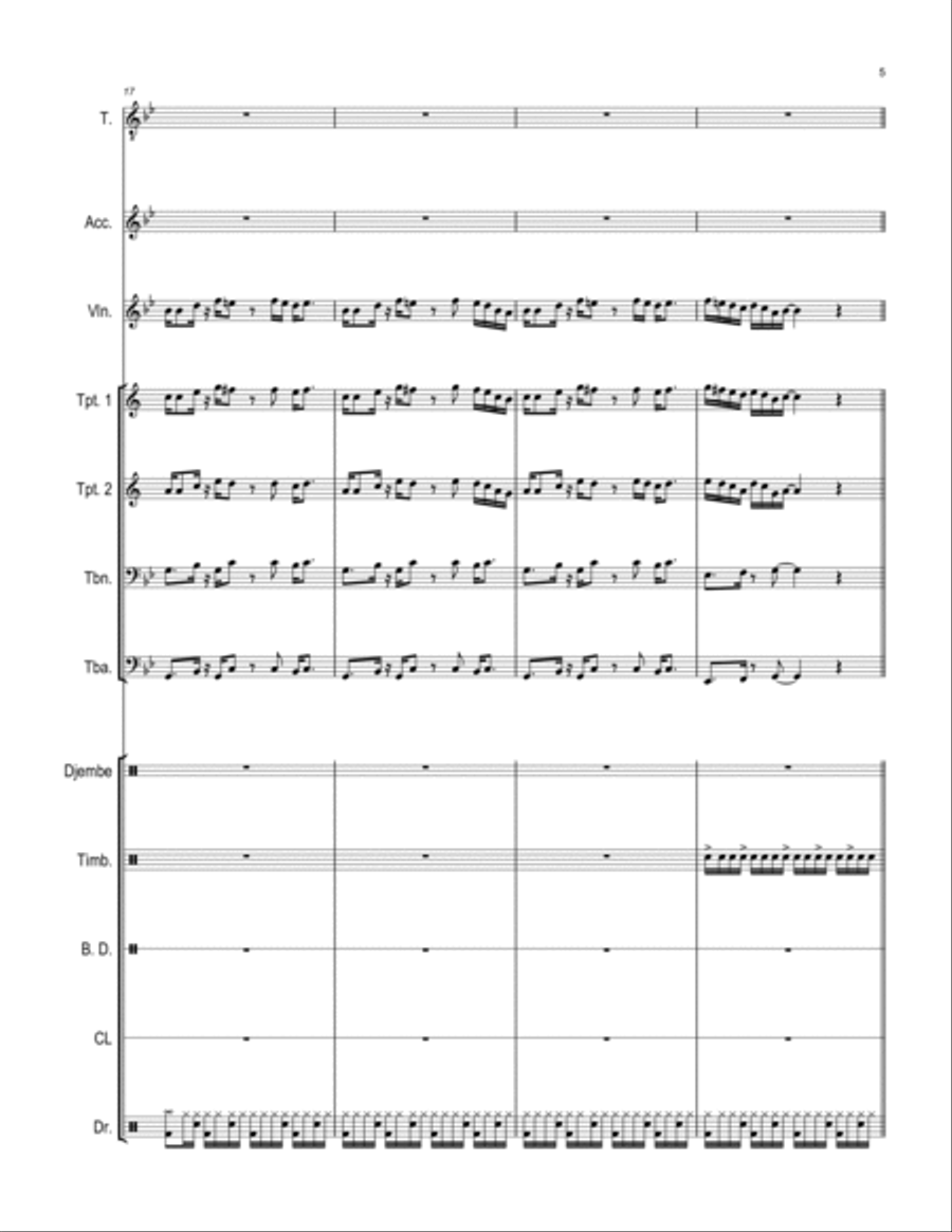 Iest Sexy Iest Sexy Large Ensemble scores gallery preview page 5