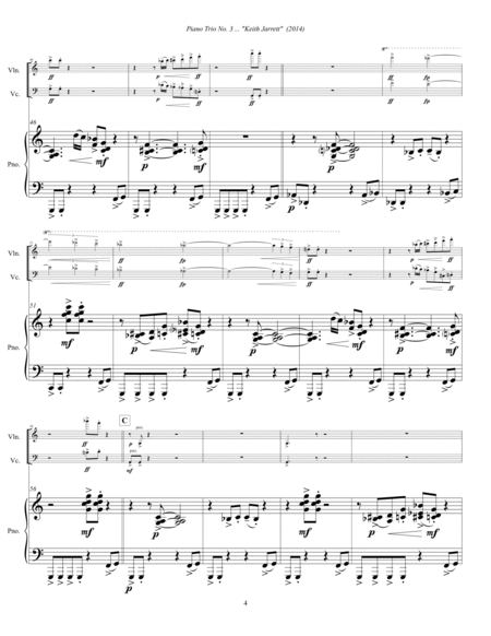Piano Trio No. 3 ... Keith Jarrett (2014) piano part