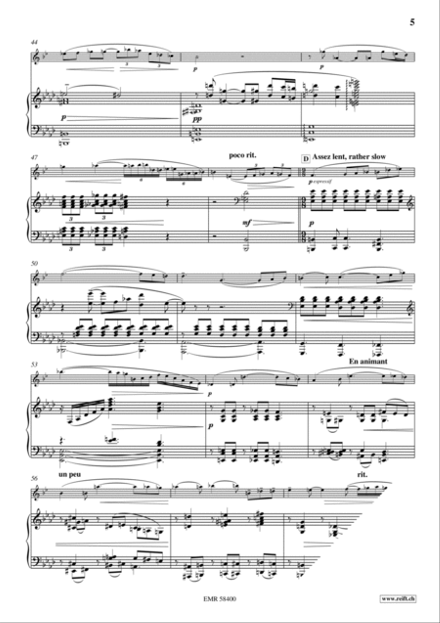 Morceau Symphonique Morceau Symphonique Voice Solo scores gallery preview page 6
