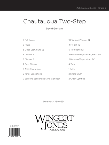 Chautauqua Two Step - Full Score image number null