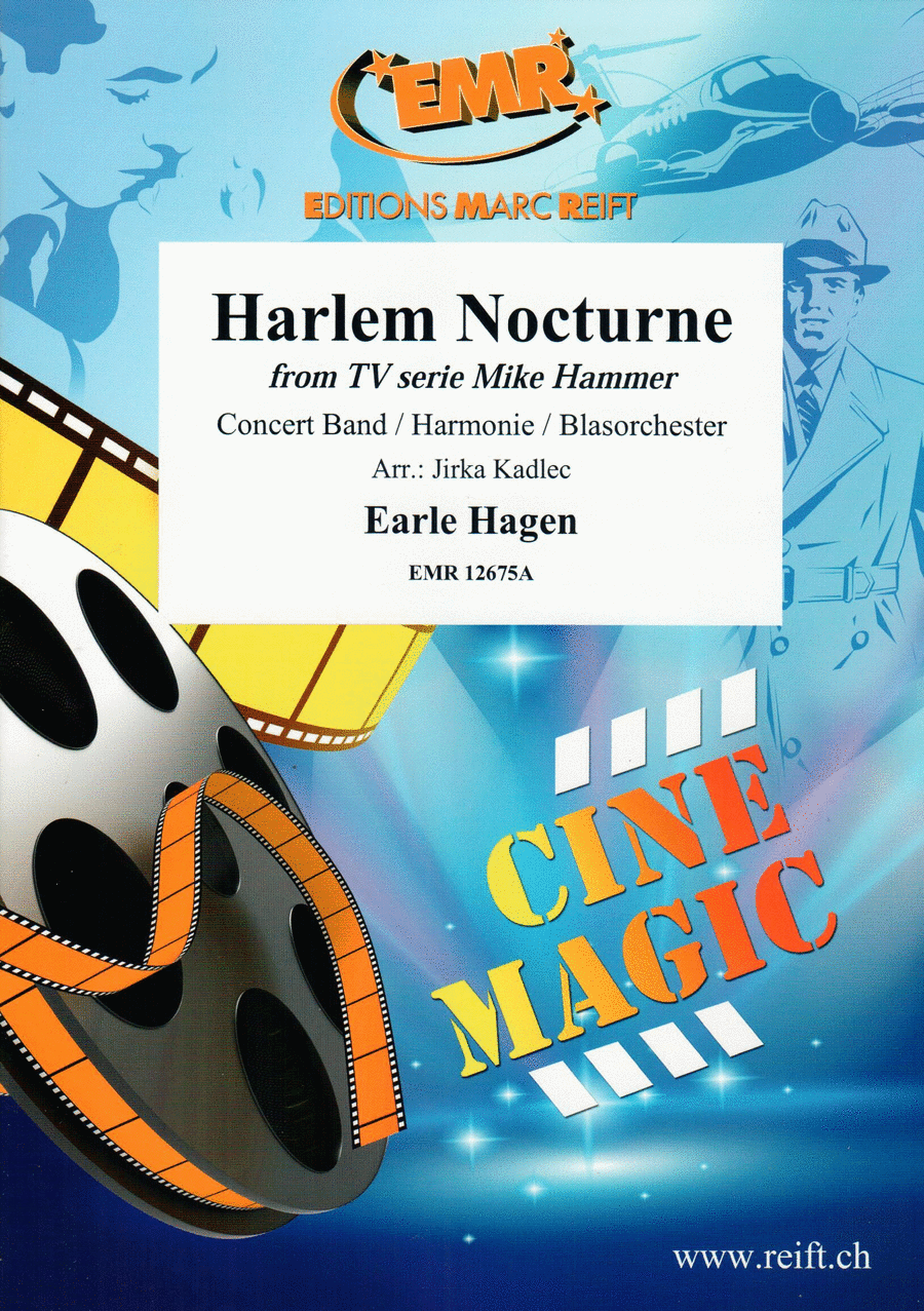 Harlem Nocturne Harlem Nocturne Concert Band scores gallery preview page 1