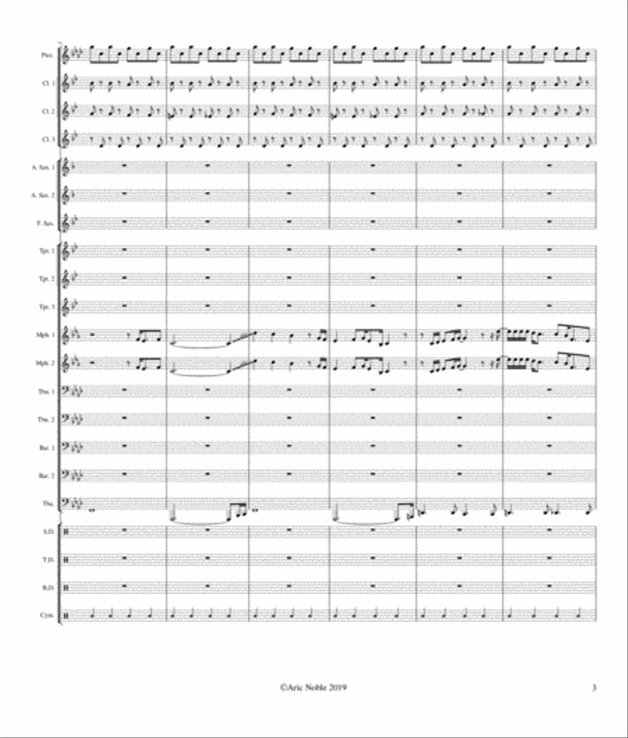 Dream On Dream On Large Ensemble scores gallery preview page 3