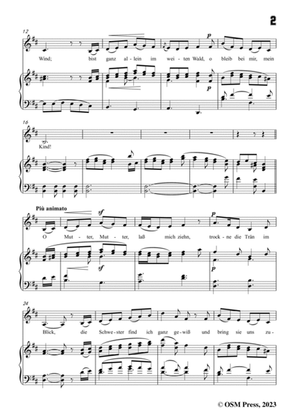 F. Mendelssohn-Winterlied,Op.19 No.3,in b minor image number null