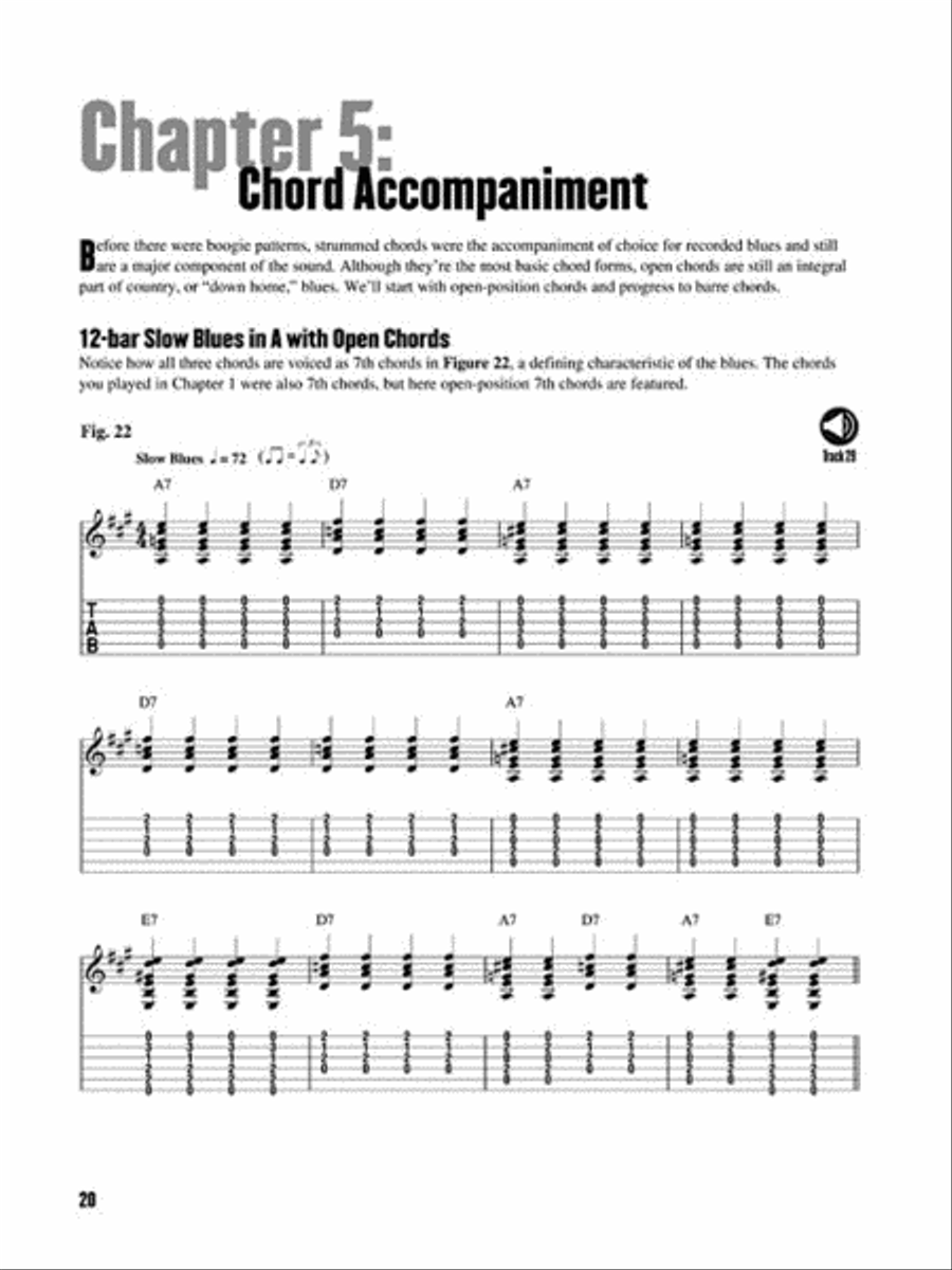 Beginning Blues Guitar Electric Guitar scores gallery preview page 5