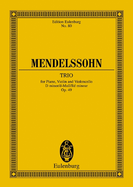 Piano Trio D minor