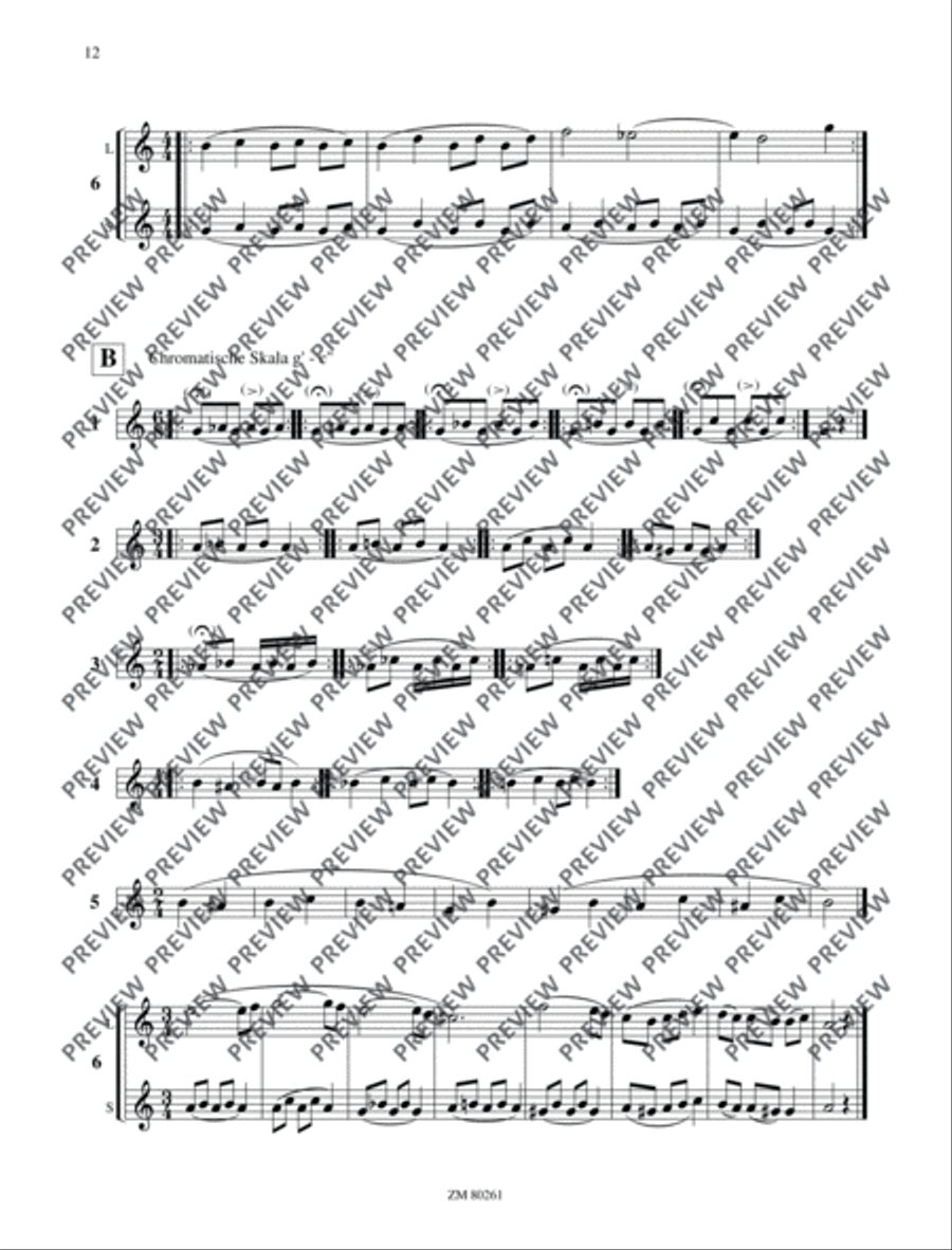 Oboe lernen Oboe scores gallery preview page 13