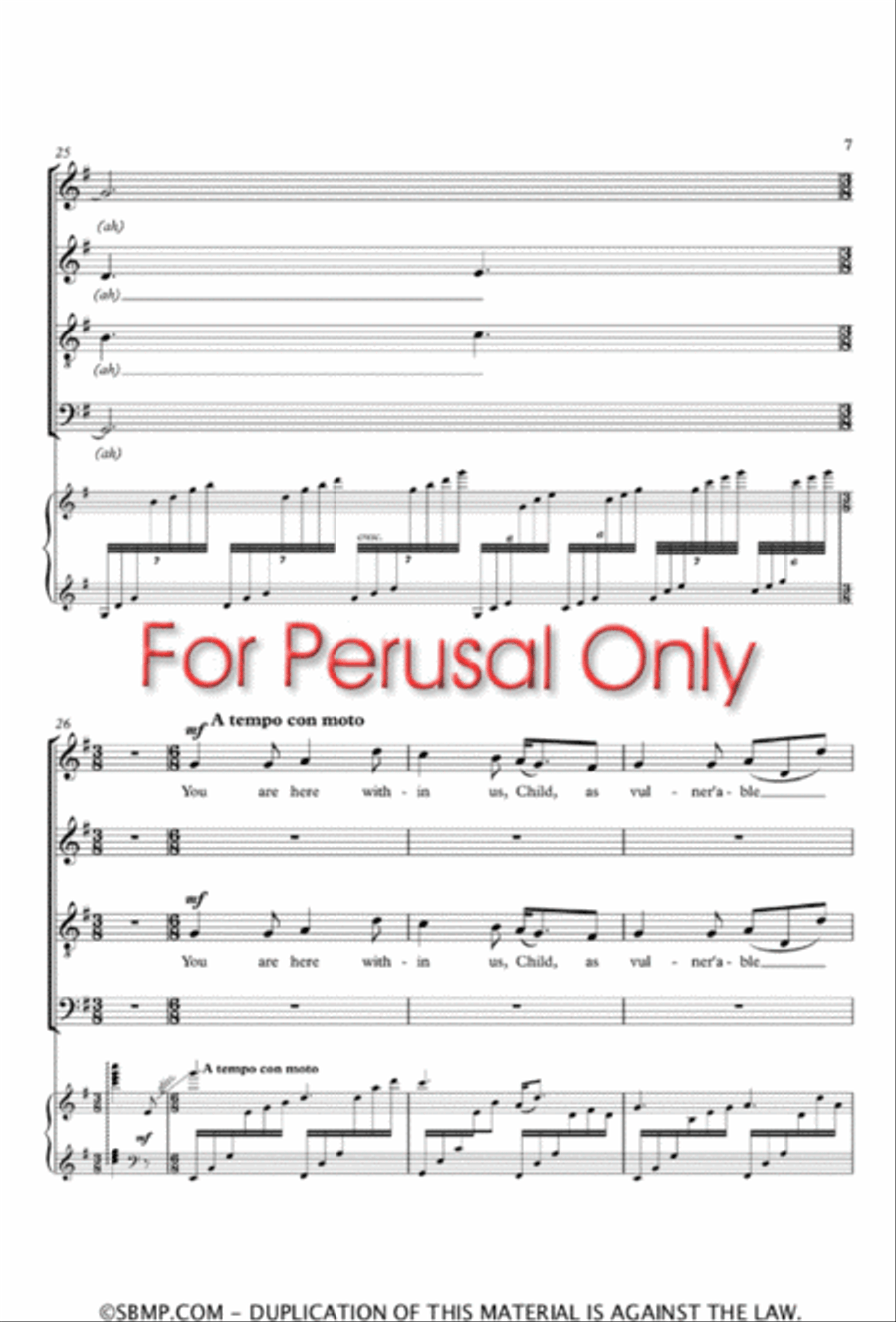 The Christmas Alleluias - SATB divisi Choral Book Divisi scores gallery preview page 7