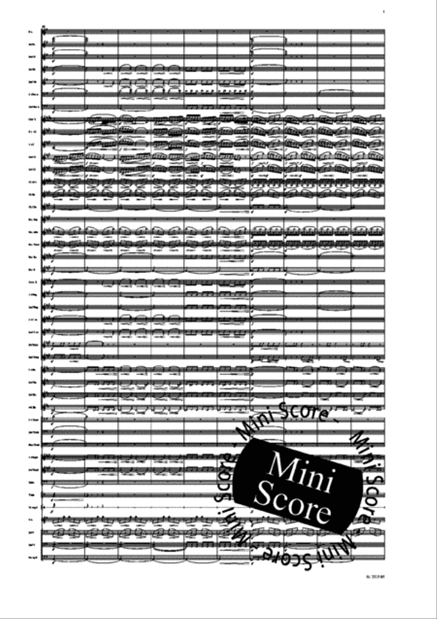Ma Vlast Concert Band scores gallery preview page 13
