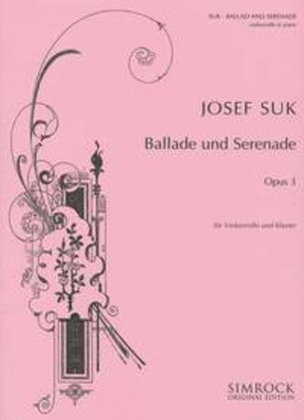 Book cover for Ballad and Serenade op. 3