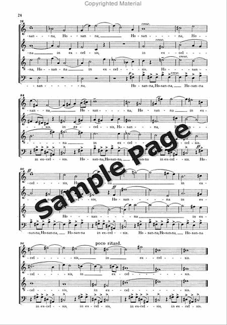 Messe 4-Part scores gallery preview page 27