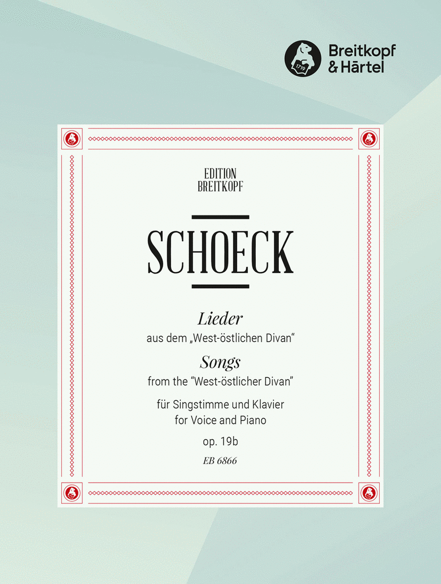 Songs Op. 19 Voice Solo scores gallery preview page 1