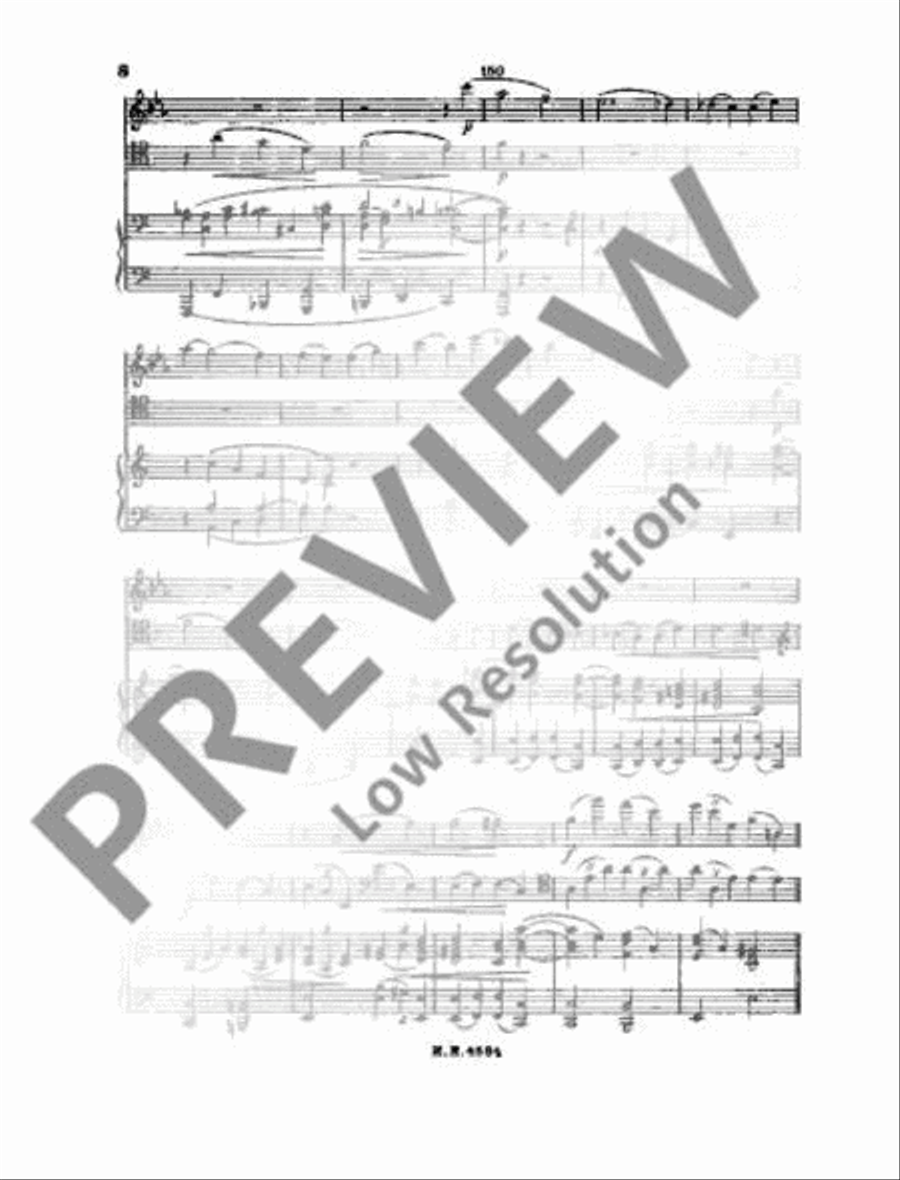 Trio A minor Trio A minor Clarinet scores gallery preview page 17