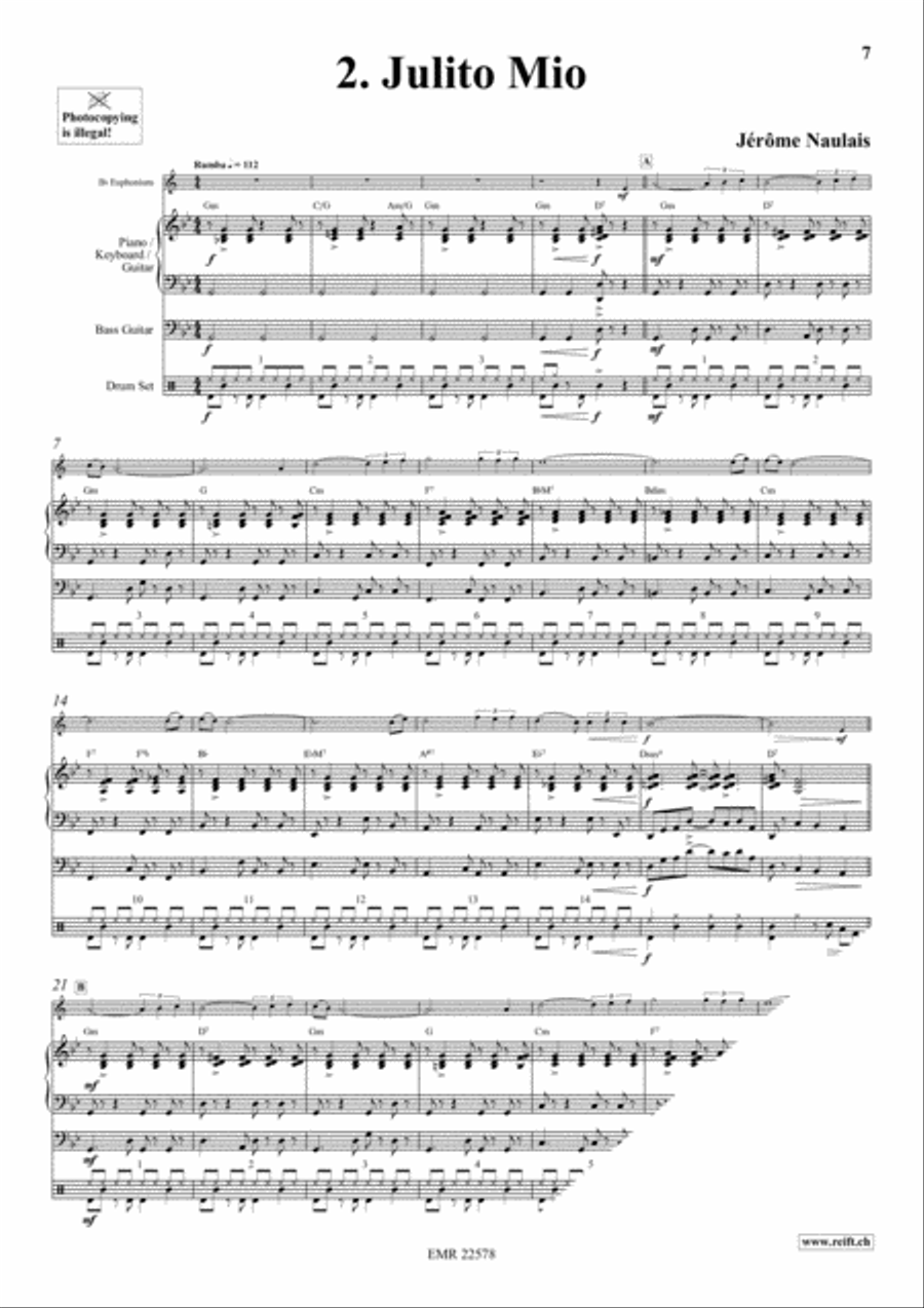 Play With Your Band Volume 3 Euphonium scores gallery preview page 4