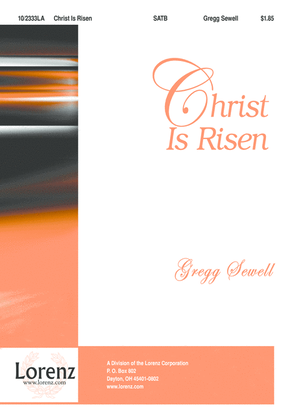 Book cover for Christ Is Risen