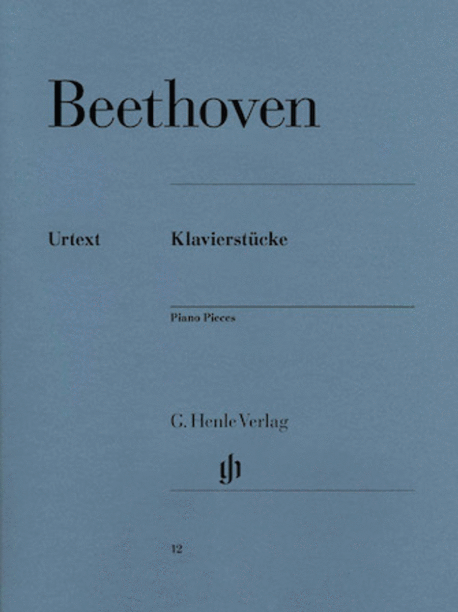 Beethoven, Ludwig van: Piano pieces
