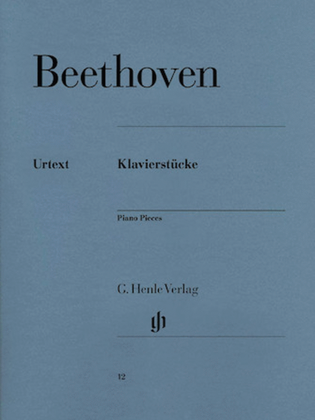 Book cover for Piano Pieces [Klavierstücke]