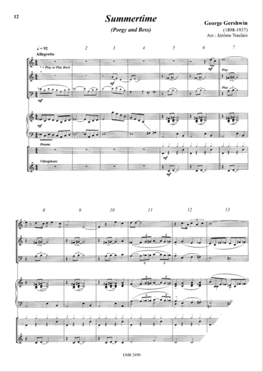 Album Volume 10 Brass Trio scores gallery preview page 5