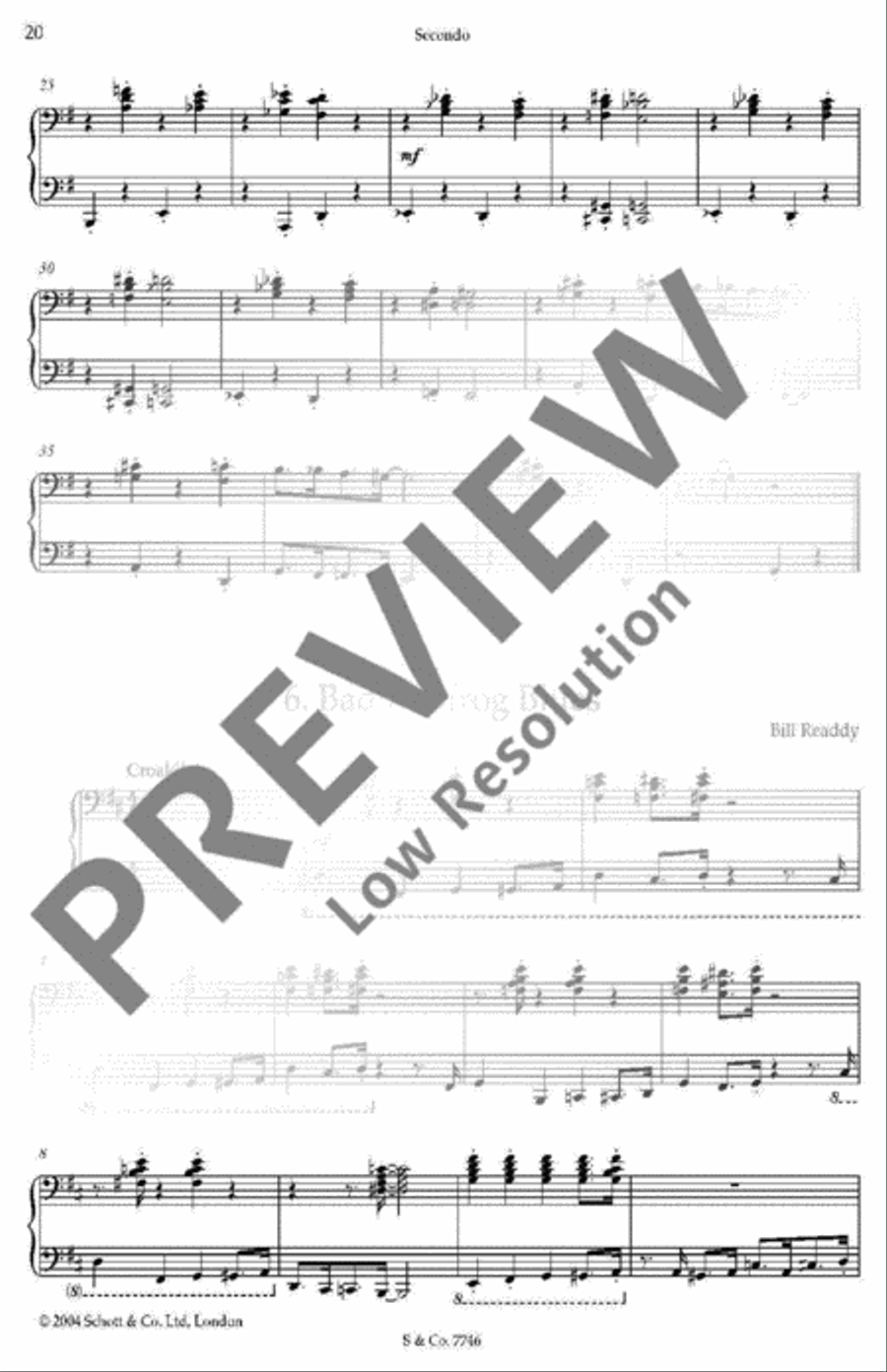 Easy Jazzy Piano Duets Piano Duet scores gallery preview page 16