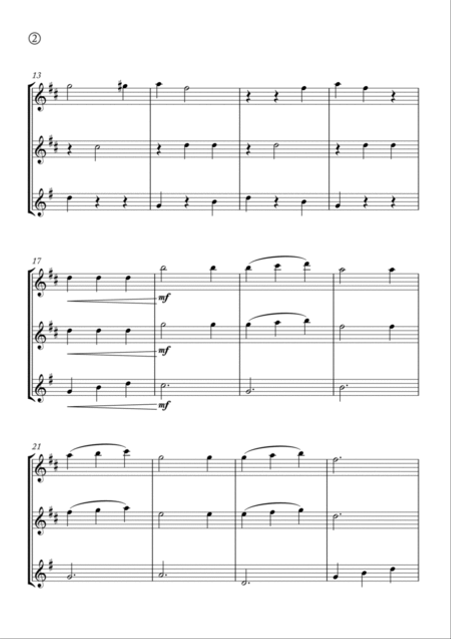 Capriccio Italiano Woodwind Trio scores gallery preview page 2