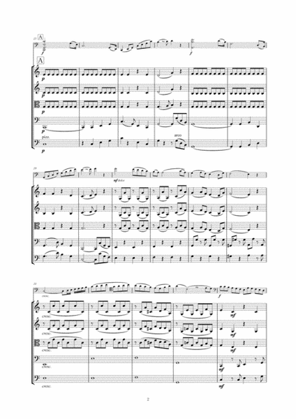 Concertino in C major for Cello & String Orchestra, , 1st movement image number null