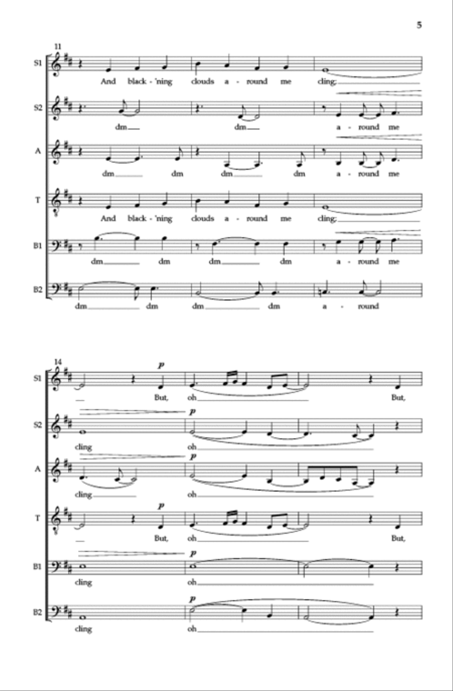 The Gift The Gift SSATBB scores gallery preview page 4