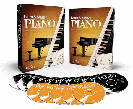Learn & Master Piano Dvd/cd/book Pack