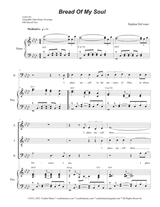 Book cover for Bread Of My Soul (Vocal Quartet - (SATB)