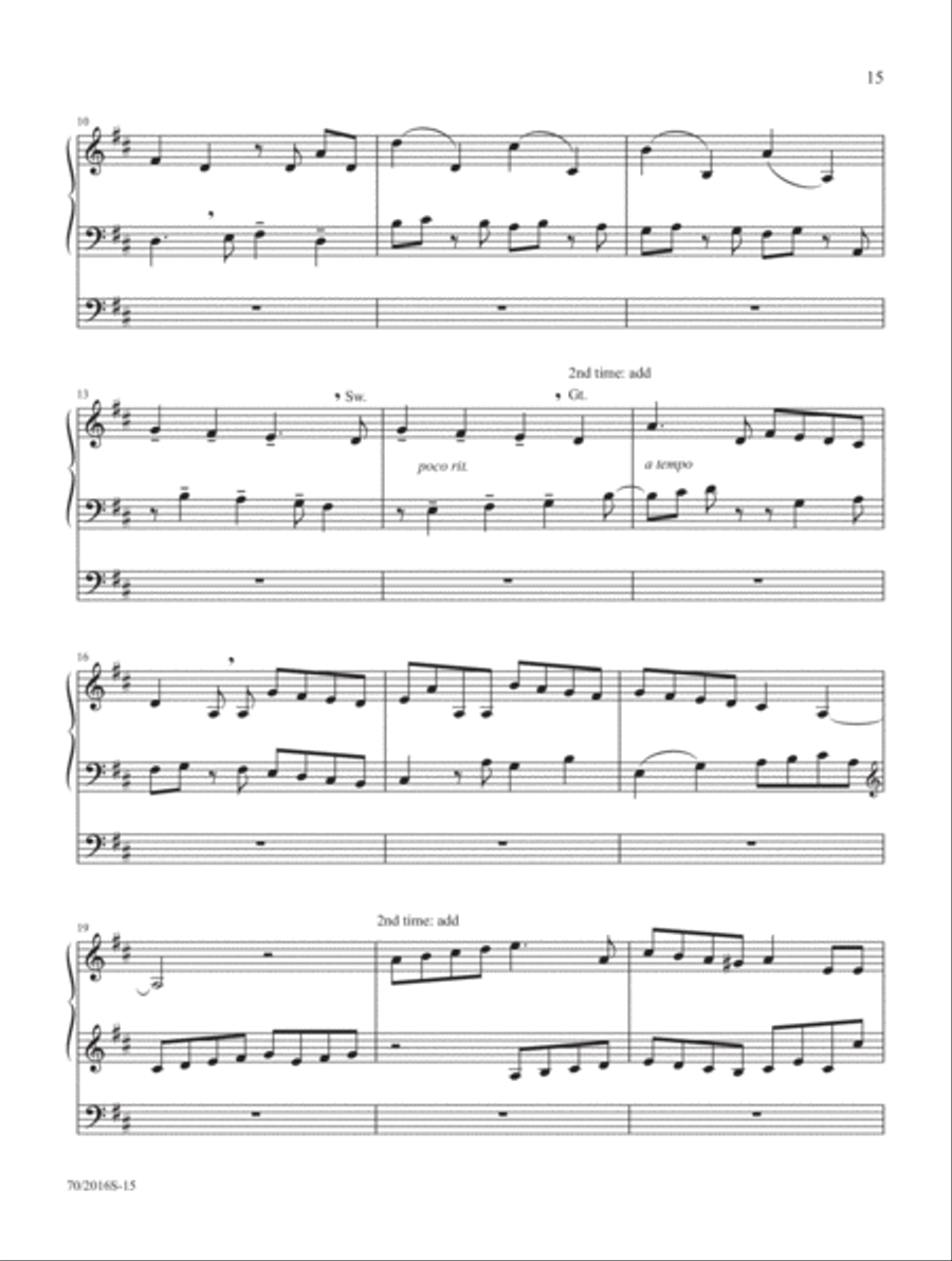 Preludes and Meditations Preludes and Meditations Organ Solo scores gallery preview page 8
