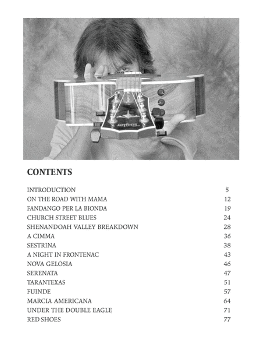 Beppe Gambetta Blu di Genova - Guitar Transcriptions Acoustic Guitar scores gallery preview page 4