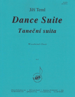 Book cover for Dance Suite For Woodwind Choir - Set