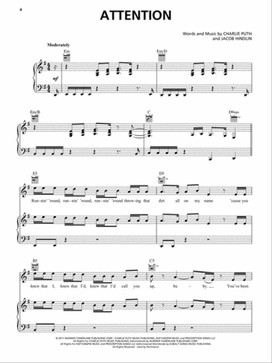 Pentatonix - PTX Presents: Top Pop, Vol. 1 Piano, Vocal, Guitar scores gallery preview page 3