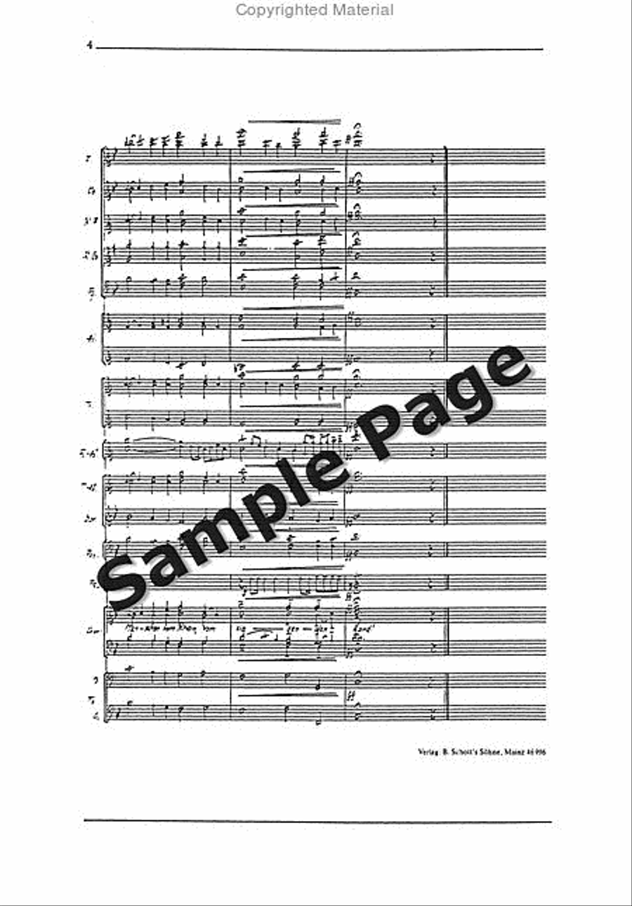 Desch R Saengerspruch TTBB scores gallery preview page 5