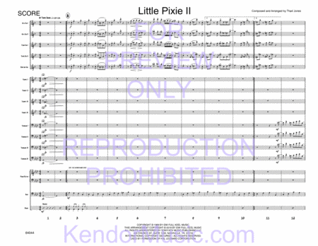 Little Pixie II (Full Score)