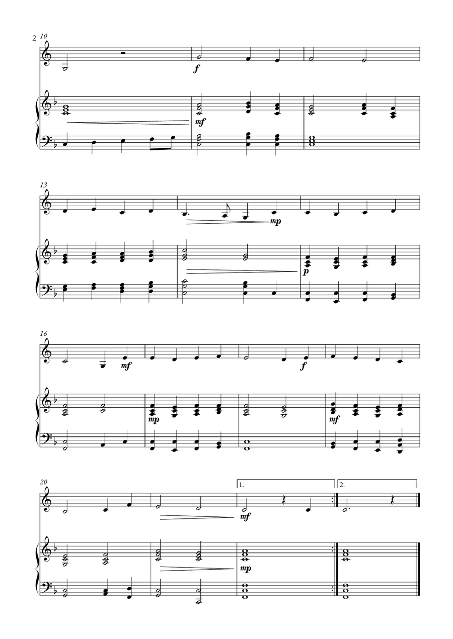 Adeste Fidelis Adeste Fidelis Horn scores gallery preview page 2