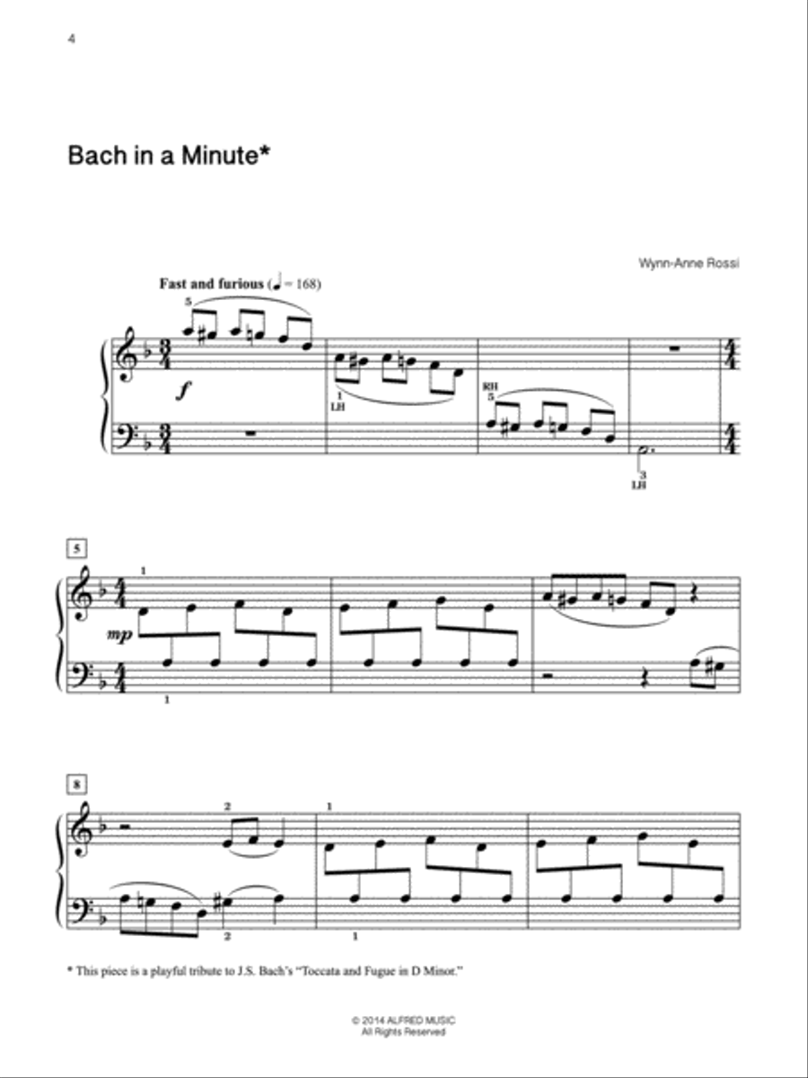 One of a Kind Solos, Book 2 Easy Piano scores gallery preview page 2