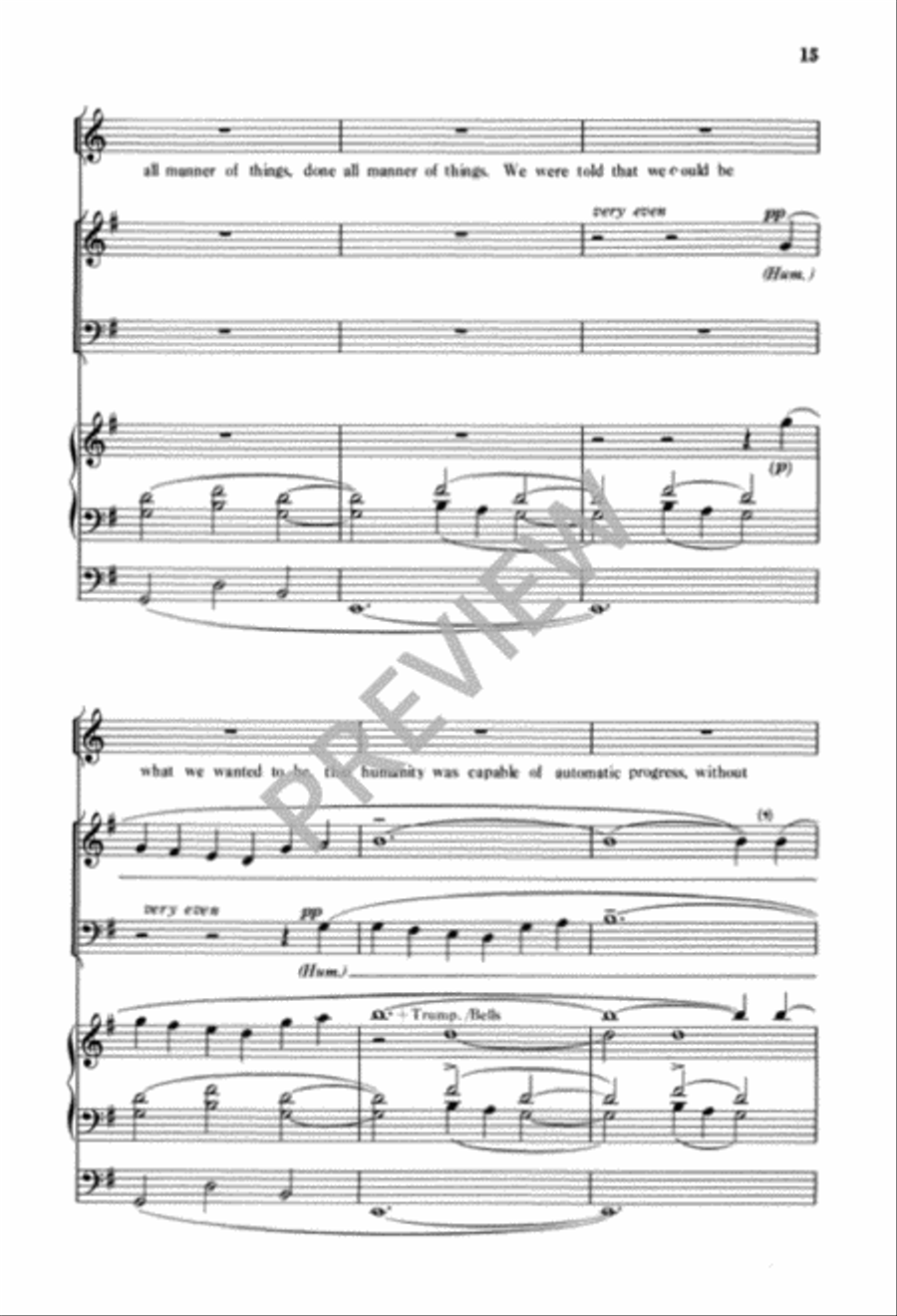 A Prayer for Us A Prayer for Us 4-Part scores gallery preview page 17