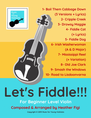 Book cover for Let's Fiddle!!!