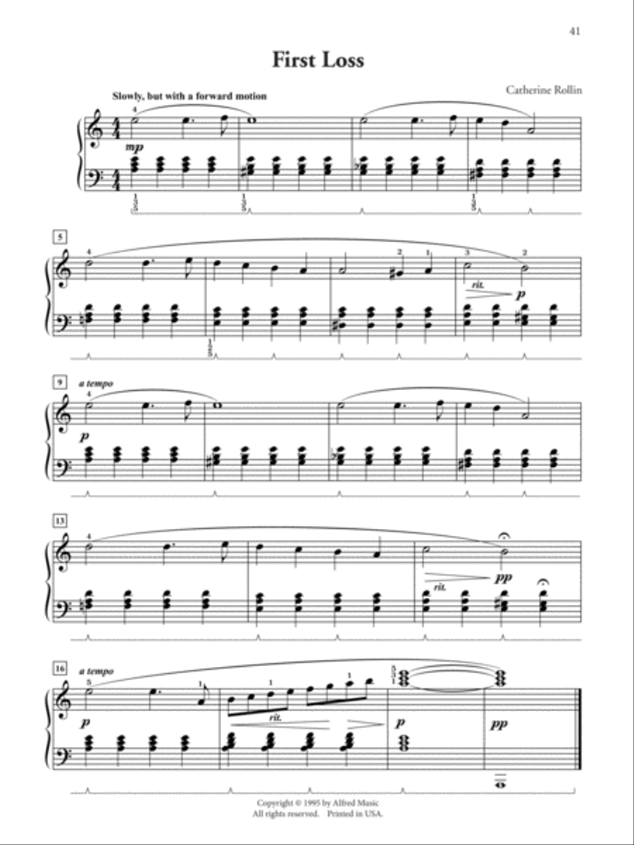 Lyric Moments -- Complete Collection Piano Solo scores gallery preview page 7