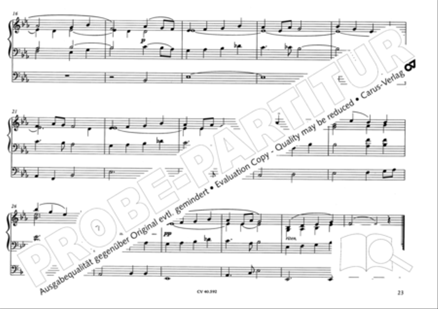 Free Organ Music from the Romantic Period, Vol. II (Freie Orgelmusik der Romantik, Band II) Organ scores gallery preview page 24