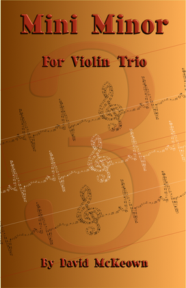 Book cover for Mini Minor, Jazz Piece for Violin Trio