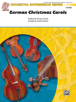 Book cover for German Christmas Carols