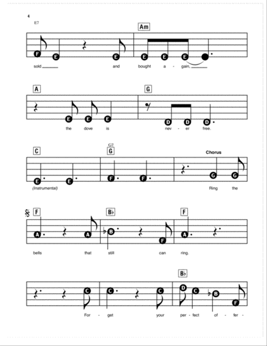 Anthem Electronic Keyboard scores gallery preview page 3
