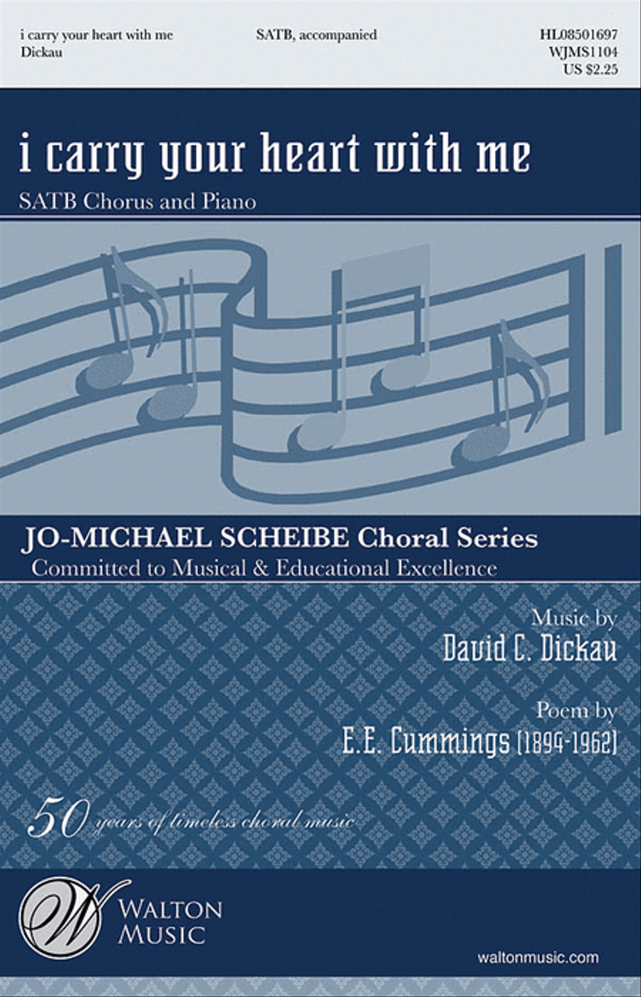 i carry your heart with me (SATB) 4-Part scores gallery preview page 1