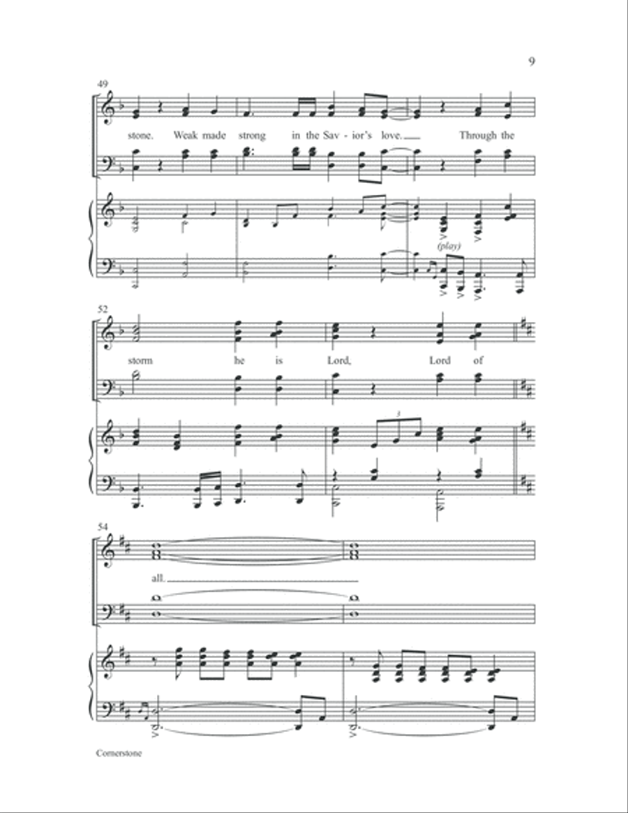 Cornerstone 4-Part scores gallery preview page 10