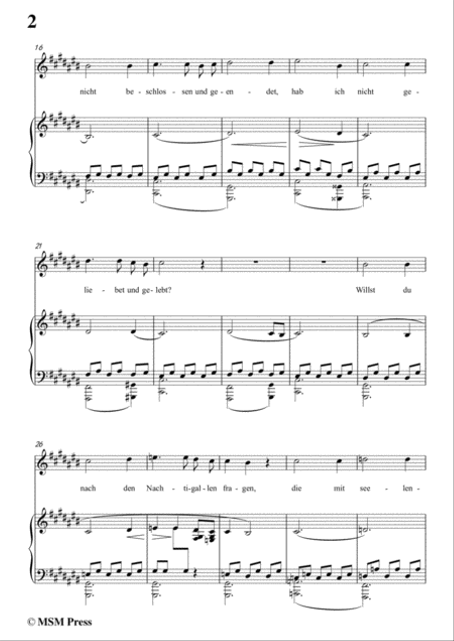 Schubert-Thekla: Eine Geisterstimme(Thekla: A Spirit Voice),D.595,in c sharp minor,for Voice&Piano Voice scores gallery preview page 4