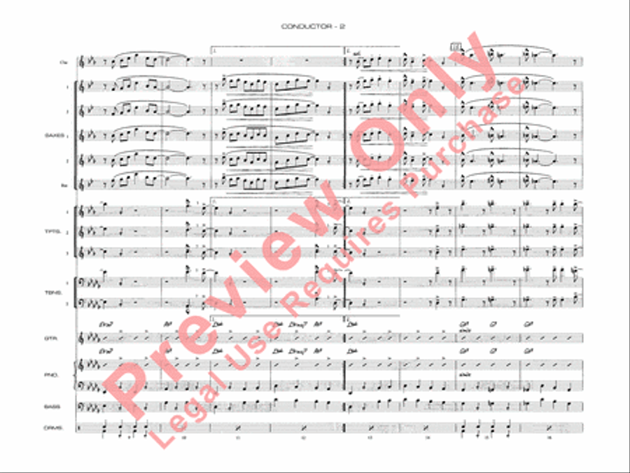A Salute to Benny Goodman Jazz Ensemble scores gallery preview page 4