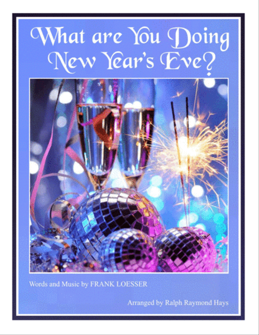 What Are You Doing New Year's Eve? Flute Choir scores gallery preview page 1