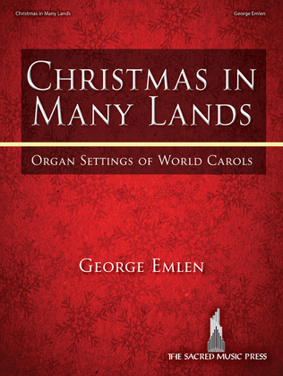 Book cover for Christmas in Many Lands