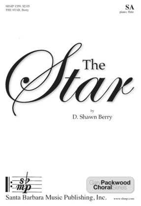Book cover for The Star - SSAA Octavo