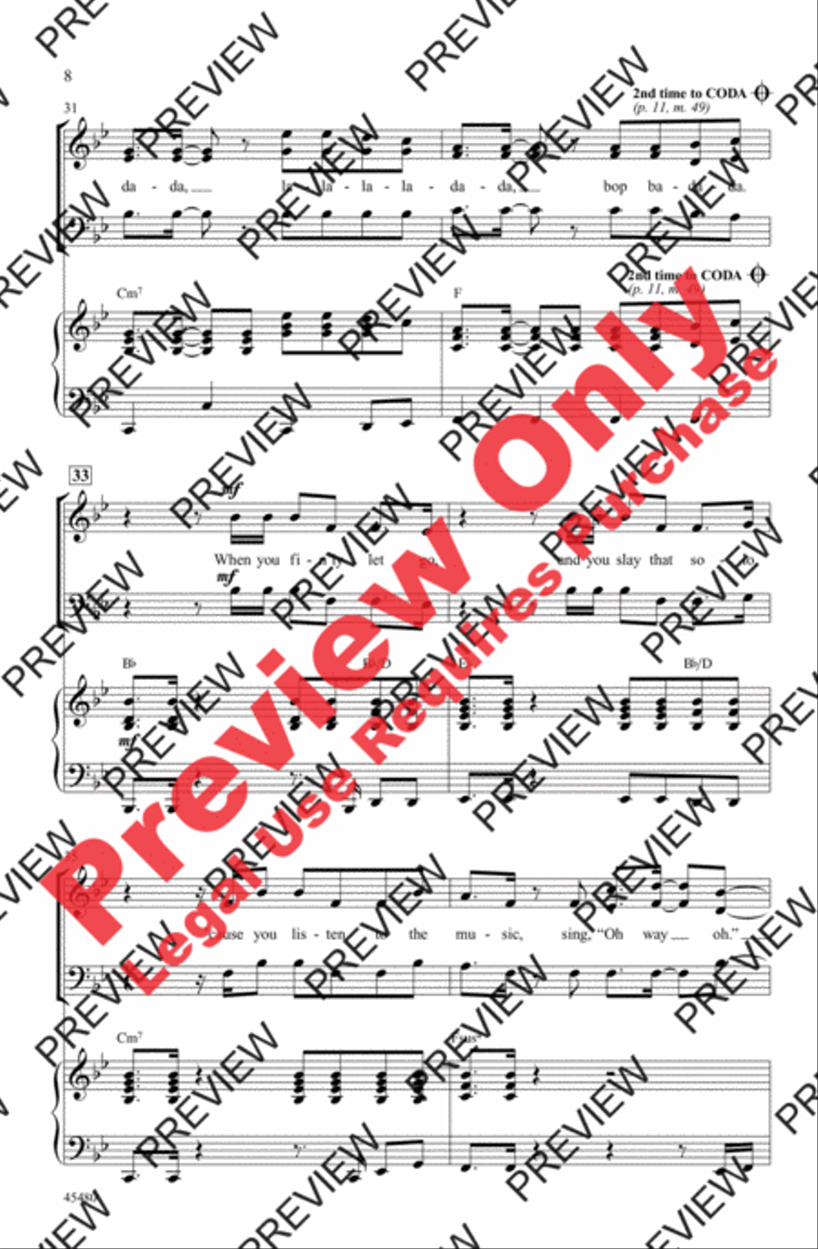 Better When I'm Dancin' 3-Part scores gallery preview page 7